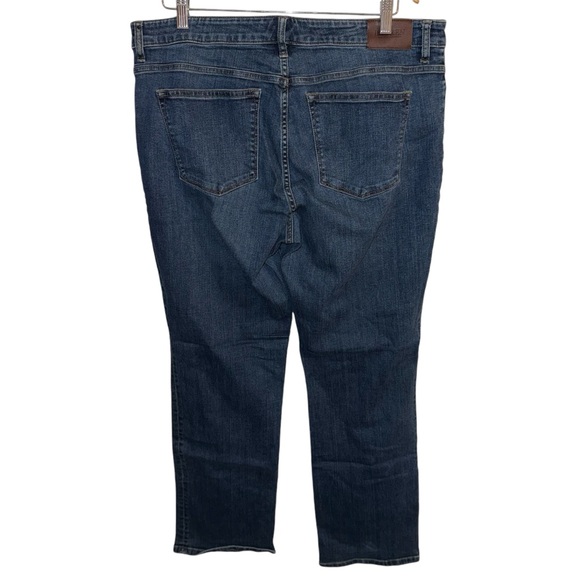 LRL Lauren Ralph Lauren Women’s Classic Straight Jeans Size 16 - Picture 4 of 11